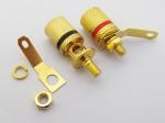 M4x26mm; Binding Post Connector, Gold Plated